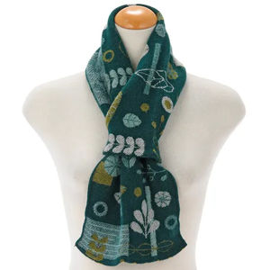 Bufanda francesa de doble cara para mujer, chal de cachemira artificial grueso que combina con todo, diseño fresco y moderno de algodón - Product Image 2