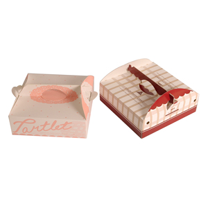 Cajas de papel para pizza portátiles de 7 pulgadas impresas personalizadas de fábrica OEM, embalaje de comida rápida desechable con ventajas UV, cajas de cartón para entrega - Product Image 3