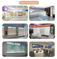 Aménagement de magasin, équipements de magasin de cosmétiques, vitrine d'exposition, armoire de présentation, magasin de maquillage, magasin duty-free, mobilier de magasin de parfums
