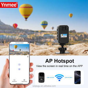 Ynmee PD02 Telecamera Indossabile 1080P Schermo da 0,98 Pollici Impermeabile e Antipolvere Autonomia di 8 Ore Videocamera WIFI <span class=keywords><strong>Mini</strong></span> Bodycam Sportiva - Product Image 5