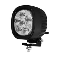 Feux de tracteur à faisceau large 12V 24V 4 pouces 90W 7200LM IP68 en acier inoxydable 304 et lentille durable, éclairage agricole pour travaux agricoles