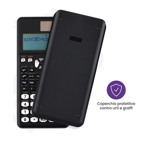 Calculadora Científica de 16 Dígitos, Funciona con Pilas de Monedas, Calculadora de Uso General con 552 Funciones - Product Image 2