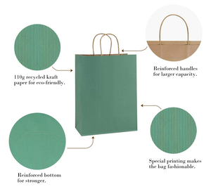 The New Food <b>Paper</b> Bag <b>Biodegradable</b> Kraft White <b>Paper</b> Bag Luxury Custom Laminated Sticker Label <b>Paper</b> Bag - Product Image 3