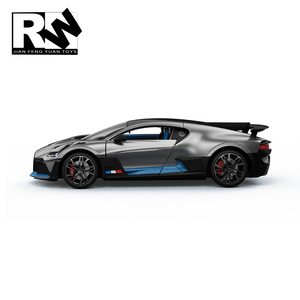 Voiture de course F1 <span class=keywords><strong>Bugatti</strong></span> <span class=keywords><strong>Divo</strong></span> série 1/32, modèle miniature de Formule 1 avec fonction coulissante, <span class=keywords><strong>jouet</strong></span> de collection autorisé RW pour la vente en gros - Product Image 2