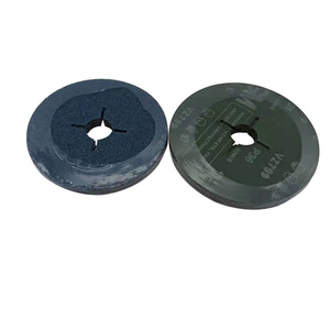 Hochwertige 4-Zoll (100mm*16mm) Aluminiumoxid-Fiberscheibe mit Kreuzbohrung und Schleifkorngrößen 120/60/80 und Härte 53-64HRC - Product Image 6
