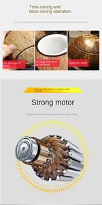 산업용 코코넛 크래커 스플리터 코코넛 반감 기계 구식 쪼개기 코코넛 과즙 짜는기구 - Product Image 5