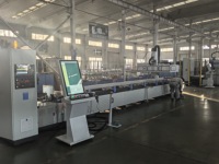 Máquina de Fresado y Taladrado de Perfiles de Aluminio Parker, Centro de Mecanizado CNC de 3+1 Ejes