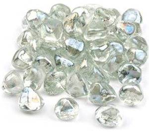 Fabriek Directe Verkoop Glas Edelsteen Kralen Vaas Vuller Aquarium Decor Rotsen Florale Stenen Decoratieve Diamant Glas Rots - Product Image 4