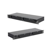 Égaliseur Audio Professionnel GAX-215, Égaliseur Graphique Double 15 Bandes, Égaliseur de Puissance pour Équipement DJ et Son Professionnel