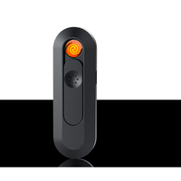 Nouveau briquet électrique compact de luxe coupe-vent, écran tactile, rechargeable par USB, accessoires pour fumeurs