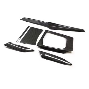 Bộ ốp trang trí nội thất xe hơi bằng sợi carbon khô 4/6 món bán buôn dành cho BMW X3 G01 G02 G08 X4 G80 G82 G20 G26 G42 - Product Image 2