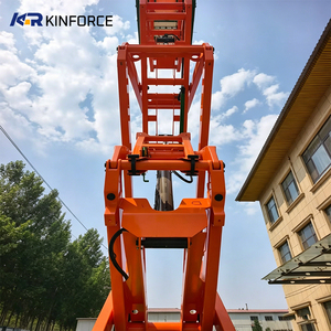 Plateforme élévatrice <span class=keywords><strong>mobile</strong></span> tout-terrain à ciseaux certifiée CE, plateforme de levage robuste pour les opérations d'ingénierie - Product Image 3