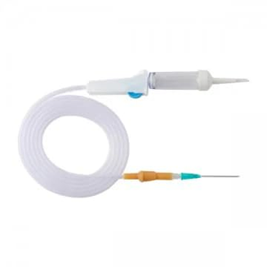 Ensemble de perfusion intraveineuse jetable pour adultes, tube en PVC transparent, certifié CE - Product Image 1