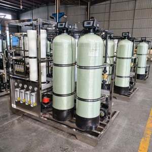 Machine de traitement d'eau potable 4040, système de purification en acier inoxydable, filtre à eau par osmose inverse 500L, moteur - Product Image 2