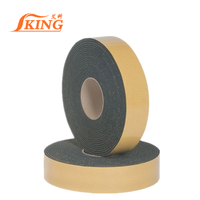 FIRSTFLEX Bande isolante en mousse élastomère à cellules fermées auto-adhésive de 25 mm (1 pouce) pour tuyaux et mousse, avec service de découpe