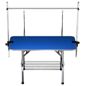 Pet Portable Edelstahl Höhen verstellbarer Hunde katze Pflege tisch Faltbar für Salon Pet Shop Hunde pflege tisch - Product Image 6