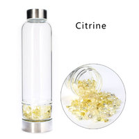 Bouteilles d'eau en gros avec cristaux et pierres précieuses pour cadeaux et souvenirs de mariage