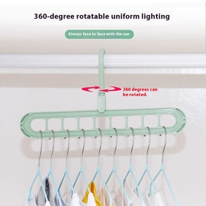 Móc Quần Áo móc đồ gia dụng bằng gỗ cửa hàng quần áo tùy chỉnh khô giá túi giặt Nhà cung cấp bé cho - Product Image 2