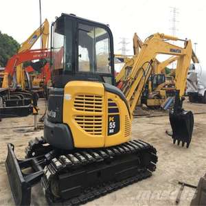 รถขุดขนาด5ตันรถขุดรถขุดตีนตะขาบ PC55 PC35 PC40 PC45สินค้าใหม่จากต่างประเทศ90% - Product Image 3