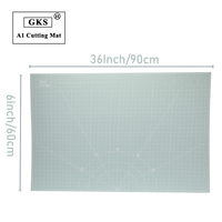 Tapis de découpe auto-cicatrisant A1 de haute qualité 900x600mm, 3 couches PVC antidérapant pour loisirs créatifs, vente en gros