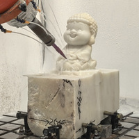 Máquina Robótica CNC de 7 Ejes HUALONG, Robot KUKA para Escultura 3D en Mármol, Máquina de Grabado en Piedra de Granito en Venta