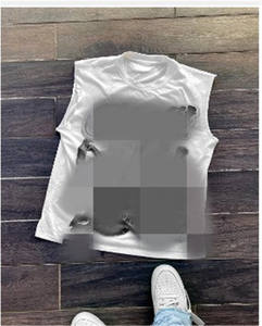 T-shirt Senza Maniche Streetwear Harajuku Hip-hop Retrò da <span class=keywords><strong>Donna</strong></span> Y2k Casual Larga Trendy Estiva - Product Image 5