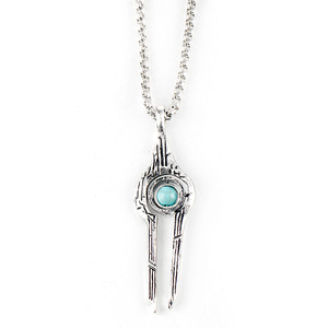 Collana geometrica a cuore multistrato collana in lega con perline d'oro <span class=keywords><strong>e</strong></span> argento di alta qualità - Product Image 2