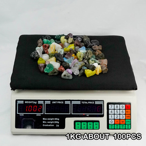 Mini vật liệu hỗn hợp pha lê khắc đầu rồng khắc pha lê thạch anh pha lê đầu rồng tác phẩm điêu khắc - Product Image 4