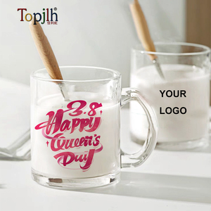 Topjlh Compra al <span class=keywords><strong>por</strong></span> <span class=keywords><strong>Mayor</strong></span>, <span class=keywords><strong>Tazas</strong></span> Personalizadas con Logotipo, <span class=keywords><strong>Tazas</strong></span> de Vidrio Transparente de 11 oz <span class=keywords><strong>para</strong></span> Sublimación, <span class=keywords><strong>Tazas</strong></span> de Café - Product Image 1