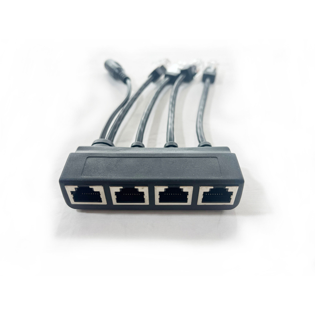 24V Gigabit Poe Injector 802.3af 4 Port Passive Poe Power Injector Poe Patch