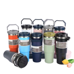 กระติกน้ำร้อนสแตนเลสแบบพกพาความจุสูงผนังสองชั้น6-12ชั่วโมงฉนวนกันความร้อนเป็นมิตรกับสิ่งแวดล้อม - Product Image 5