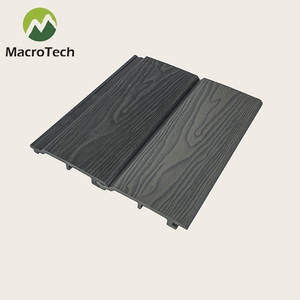 Installation facile, imperméable, résistant aux UV, panneaux muraux 3D pour revêtement <span class=keywords><strong>extérieur</strong></span>, panneaux de <span class=keywords><strong>façade</strong></span> en WPC co-extrudé - Product Image 6