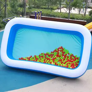 批发充气加厚游泳池流行设计PVC球池地面游泳池夏季