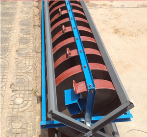 Vàng thiết bị khai thác mỏ trọng lực tách sợi thủy tinh trọng lực xoắn ốc máng để tách rửa - Product Image 2