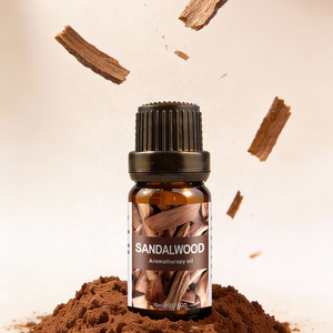 Em Estoque Óleo Essencial de Sândalo Orgânico à Base de Água de Plantas 10ml Difusor Específico - Product Image 1