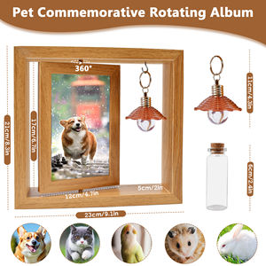 Fondo de pintura al óleo de seda reemplazable Noche estrellada Marco DE FOTOS estereoscópico 3D Poste de rascado para perros y gatos - Product Image 3