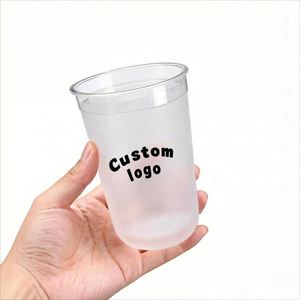 ฝาปิดแก้วกาแฟพลาสติก PP แบบใสขุ่น รูปตัวยู ขนาด 90 มม. สำหรับเครื่องดื่ม ปริมาตร 260-700 มล. เป็นมิตรกับสิ่งแวดล้อม ใช้แล้วทิ้ง รับผลิตตามสั่งพร้อมโลโก้ - Product Image 1