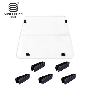 Parabrisas Acrílico para Carro de Golf CIUBACR DS, Nuevo Modelo, Mayores de 2000, 4mm, Transparente - Product Image 3