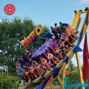 Jeux de parc d'attractions extrêmement 23 sièges Flying Disco Ride Spinner Magic Flying ufo Fun Fair Rides Jeux de plein air pour adultes - Product Image 5