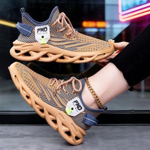 Chaussures pour hommes, nouvelle collection printemps, unisexes, respirantes, sportives, chaussures de course, mode, toutes occasions, chaussures à lacets solides, chaussures en noix de coco, semelles souples, baskets - Product Image 1