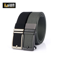 Ceinture tactique à cliquet pour homme, en nylon, 1,25 pouces, pour le travail en extérieur, avec boucle coulissante automatique, ajustable et adaptable
