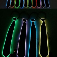 Vente en gros de nœuds papillon lumineux à LED, décoration créative pour bars, discothèques, raves, soirées dansantes, événements