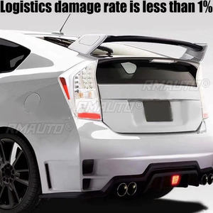 Alerón Trasero de Alta Calidad para Toyota Prius 2009-2014 Hatchback, 3 Piezas, ABS, FD2, Negro Brillante o Blanco - Product Image 2