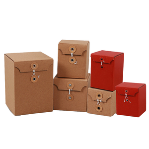 Caja <span class=keywords><strong>de</strong></span> Regalo <span class=keywords><strong>de</strong></span> Cartón Corrugado para <span class=keywords><strong>Miel</strong></span>, Caja <span class=keywords><strong>de</strong></span> Regalo para Tazas, Empaque para Té, Imprime Tu Propio Logotipo, Caja <span class=keywords><strong>de</strong></span> Papel Artesanal con Cuerda - Product Image 5