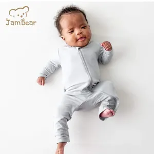 Pagliaccetto per bambini pagliaccetto con cerniera sostenibile Baby eco friendly pagliaccetto per neonato tutina per neonato personalizzata