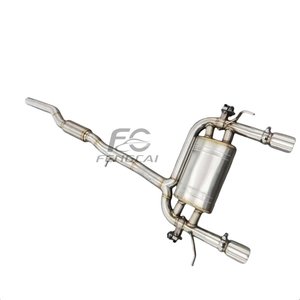 Tuyau d'échappement Catback en acier inoxydable de qualité supérieure pour <span class=keywords><strong>Audi</strong></span> <span class=keywords><strong>TT</strong></span> <span class=keywords><strong>MK1</strong></span> 1.8T, système d'échappement, silencieux, performance racing, soupape d'échappement - Product Image 5