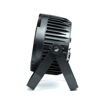Projecteur LED Par RGBW 4-en-1 étanche IP65 180W DMX512 à activation sonore en aluminium et plastique AC220V pour éclairage de scène extérieur