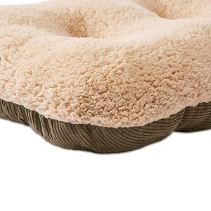 Vente en gros de lits pour animaux de compagnie en velours côtelé de haute qualité, lit rond en forme de beignet pour chiens de petite, moyenne et grande taille - Product Image 4
