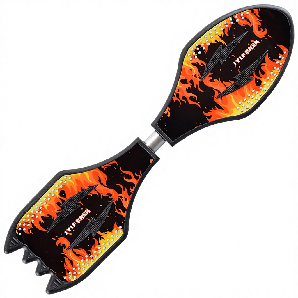 Luxury-rocket-yellow flame-aurora wheel
