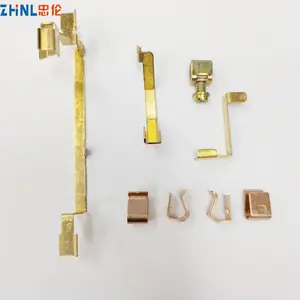 2 chuyển đổi 2 ổ cắm E17 C9 địa chỉ liên lạc dây dẫn Phụ kiện Euro điện chuyển đổi ổ cắm điện Brass phần - Product Image 4